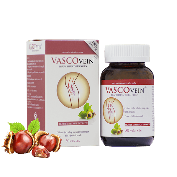 Viên uống Vascovein hỗ trợ điều trị bệnh suy giãn tĩnh mạch hiểu quả
